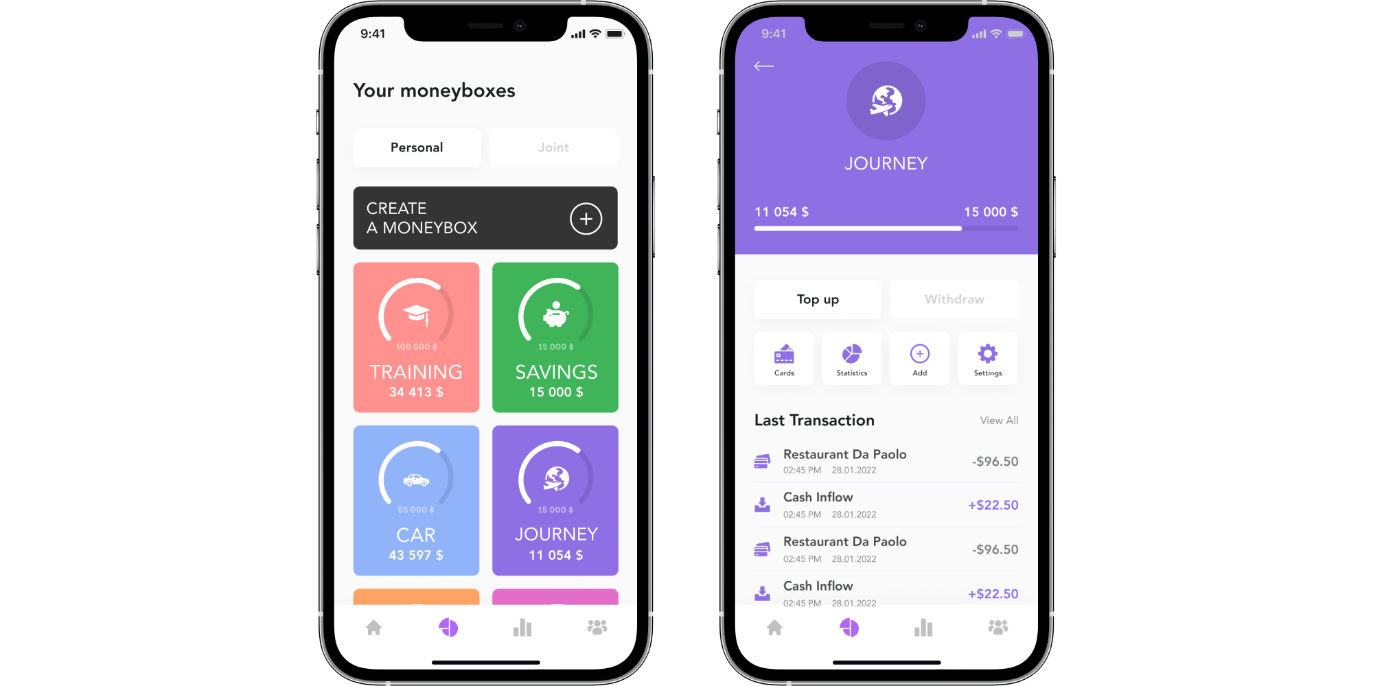 ewallet app design trends