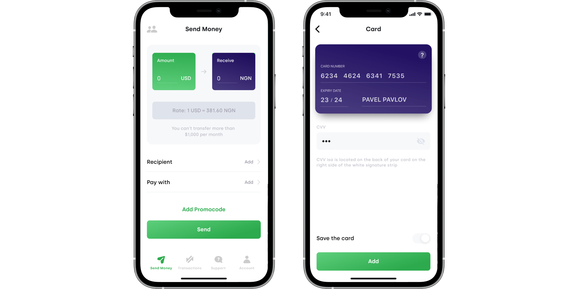 international money transfer app