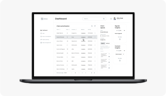 Financial data analytical platform for a large investment management company